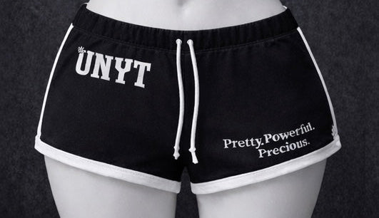 UNYT Pretty Powerful Precious Drawstring Shorts