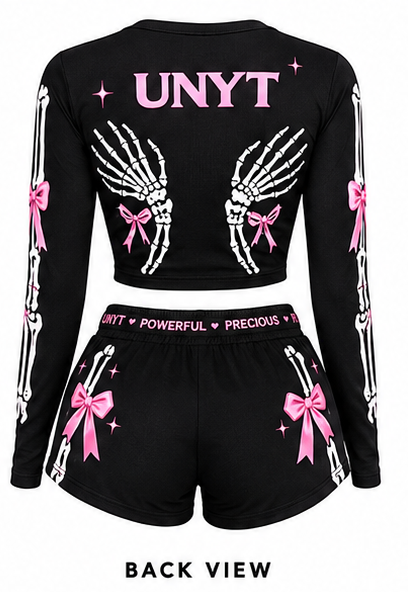 UNYT Pretty Powerful Precious Skeleton Bow 2-Piece Set
