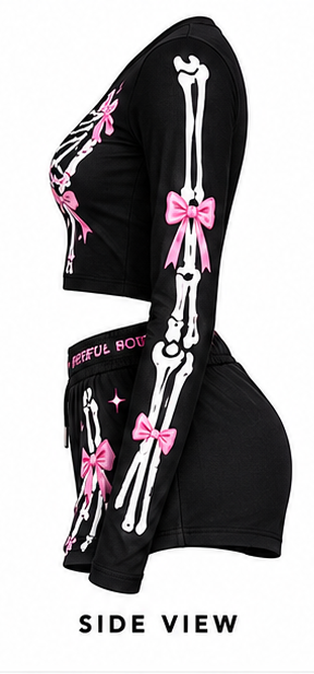 UNYT Pretty Powerful Precious Skeleton Bow 2-Piece Set